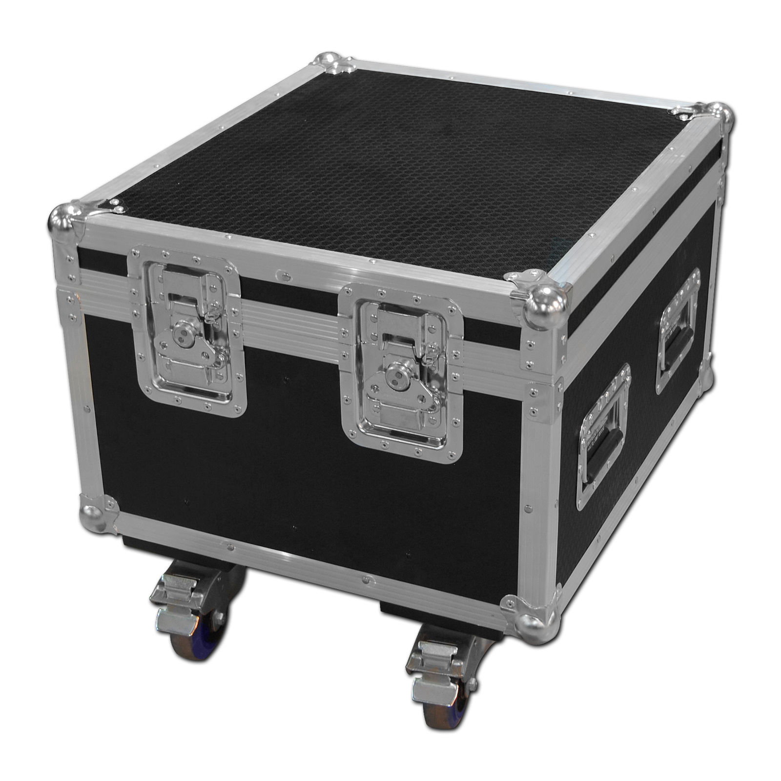 American DJ LED Par 64 Pro Polished Floor Can 6 Way Par Can Flight Case